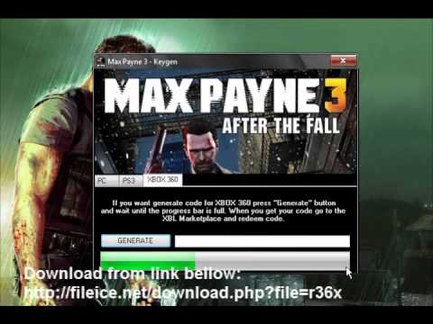 Keygen Max Payne 3